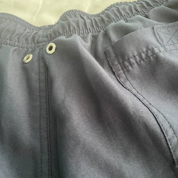 Lands' End Men's 6" Volley Swim Trunks Navy Size Large - Picture 7 of 7